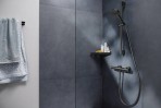 Hansgrohe Ecostat Fine Dušas termostats, Brushed Black Chrome 5