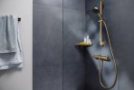 Hansgrohe Ecostat Fine Dušas termostats, Brushed Bronze 5