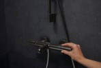 Hansgrohe Ecostat Fine vannas/dušas termostats, Brushed Black Chrome 4