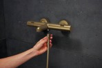 Hansgrohe Ecostat Fine vannas/dušas termostats, Brushed Bronze 3