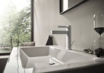 Hansgrohe Finoris Izlietnes maisītājs 110, CoolStart, pop-up, MW 6