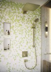 Hansgrohe Fixfit dušas izvads no sienas Square, Gold 4