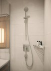 Hansgrohe Fixfit dušas izvads no sienas Square, hroms 4