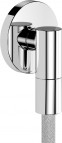 Hansgrohe FixFit Fine S Sienas izvads ar pretvārstu, hroms