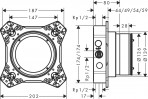 Hansgrohe iBox universal 2 zemapmetuma mehanisms  4