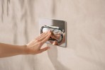 Hansgrohe iFrame Original S skalošanas plāksne, hroms  4