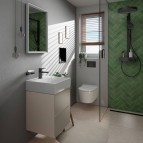 Hansgrohe Metropol izlietnes jaucējkrāns 100, push-open, Matt Black 2