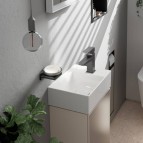 Hansgrohe Metropol izlietnes jaucējkrāns 100, push-open, Matt Black 7