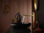 Hansgrohe Смеситель для раковины Metropol 260 push-open, Gold 3