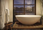 Hansgrohe Metropol смеситель для ванны, напольный, Matt Black 4