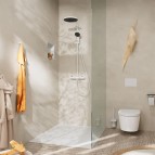Hansgrohe Pulsify S Puro Dušas sistēma 260, Balts matēts 9