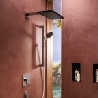 Hansgrohe Raindance Alive Q Dušas galva 210/340, 1jet, EcoSmart, hroms 2