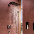 Hansgrohe Raindance Alive Q Dušas galva 210/340, 1jet, EcoSmart, hroms 10