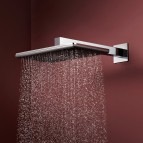 Hansgrohe Raindance Alive Q Dušas galva 210/340, 1jet, EcoSmart, hroms 9