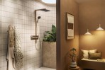 Hansgrohe Raindance Alive Q Dušas komplekts 210/340, 2jet, Gold 7