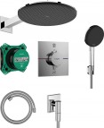 Hansgrohe Raindance Alive S Design Dušas komplekts 300, 1jet, hroms