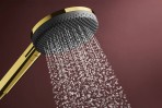 Hansgrohe Raindance Alive Select S Rokas duša 125, 3 jet, Gold 3