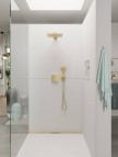 Hansgrohe Raindance Select E Rokas duša 120 3jet, Gold 7