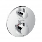 Hansgrohe Termostats Ecostat S, 2 funkcijas, hroms