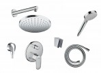 Hansgrohe Vernis Blend dušas komplekts 7in1, Hroms