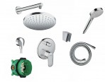 Hansgrohe Vernis Blend dušas komplekts 8in1, Hroms