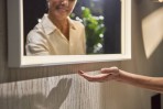 Hansgrohe Xarita E Spogulis ar LED, 800/50, Matt White 7