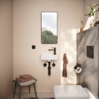 Hansgrohe Xarita Lite Q Spogulis ar LED, 360/30, Matt Black 3