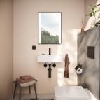 Hansgrohe Xarita Lite Q Spogulis ar LED, 500/30, Matt Black 3