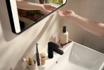 Hansgrohe Xarita Lite Q Spogulis ar LED, 500/30, Matt Black 4