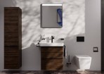 Hansgrohe Xarita Lite Q Spogulis ar LED, 600/30, Matt Black 3