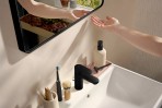 Hansgrohe Xarita Lite Q Spogulis ar LED, 600/30, Matt Black 8