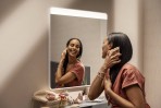 Hansgrohe Xarita Lite Q Spogulis ar LED, 600/30, Matt White 6
