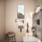 Hansgrohe Xarita Lite Q Spogulis ar LED, 360/30, Matt Black 3