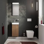 Hansgrohe Xarita Lite Q Spogulis ar LED, 360/30, Matt White 3