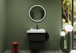 Hansgrohe Xarita Lite S  Spogulis ar LED, 700/30, Matt Black 4