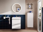 Hansgrohe Xarita Lite S  Spogulis ar LED, 700/30, Matt White 4