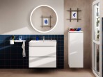 Hansgrohe Xarita Lite S Spogulis ar LED, 900/30, Matt White 2