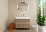 Hansgrohe Xarita Lite S Spogulis ar LED, 900/30, Matt White 5