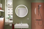 Hansgrohe Xarita Lite S Spogulis ar LED, 700/30, Matt White 3