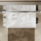 Hansgrohe Xelu Q Izlietne 1000/480, SmartClean, balta 2