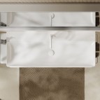 Hansgrohe Xelu Q Izlietne 1200/480, SmartClean, balta 6