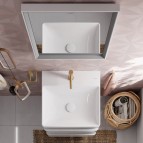 Hansgrohe Xelu Q Izlietne 500/480, SmartClean, balta 3