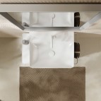 Hansgrohe Xelu Q Izlietne 600/480, SmartClean, balta 2