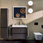 Hansgrohe Xelu Q Izlietne ar plauktu labajā pusē 800/480, balta 6