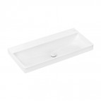Hansgrohe Xelu Q Izlietne, slīpēta 1000/480, SmartClean, balta