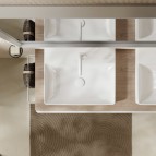 Hansgrohe Xelu Q Izlietne, slīpēta 600/480, SmartClean, balta 6