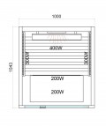 Harvia Onni Mini infrasarkano staru kabīne 1000x1043x2000 mm 8