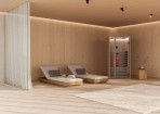 Harvia Onni Sienna One infrasarkano staru kabīne 1073x998x2000 mm 4