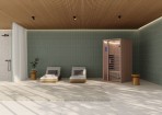 Harvia Onni Sienna One infrasarkano staru kabīne 1073x998x2000 mm 6