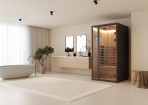 Harvia Onni Onyx One infrasarkano staru kabīne 1073x998x2000 mm 2